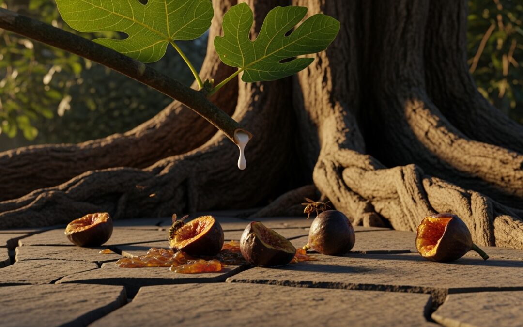 Inconvénients du figuier : racines, latex irritant, salissures… tout ce qu&rsquo;il faut savoir avant de planter