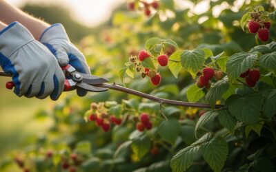 Quand tailler les framboisiers ? Le calendrier simple (remontants vs non-remontants) + méthode pas à pas