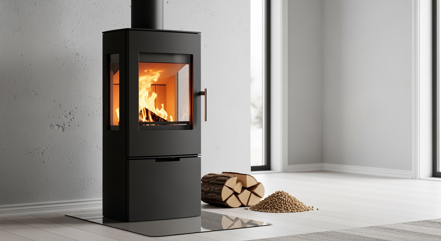 consommation d'un poel à bois