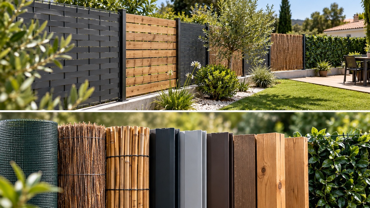 oculter une cloture occulter cloture jardin